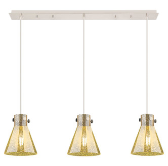 Innovations - 123-410-1PS-PN-G411-8ME - Three Light Linear Pendant - Downtown Urban - Polished Nickel