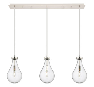 Innovations - 123-451-1P-PN-G451-7CL - Three Light Linear Pendant - Downtown Urban - Polished Nickel