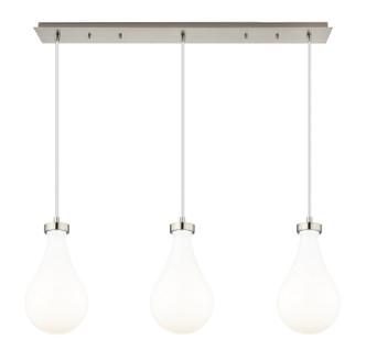 Innovations - 123-451-1P-SN-G451-7GWH - Three Light Linear Pendant - Downtown Urban - Brushed Satin Nickel