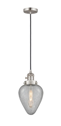 Innovations - 201CSW-SN-G165-LED - LED Mini Pendant - Franklin Restoration - Brushed Satin Nickel