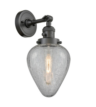 Innovations - 203SW-OB-G165-LED - LED Wall Sconce - Franklin Restoration - Oil Rubbed Bronze