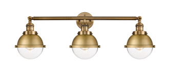 Innovations - 205-BB-HFS-62-BB - Three Light Bath Vanity - Franklin Restoration - Brushed Brass