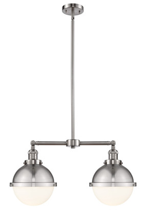 Innovations - 209-SN-HFS-81-SN-LED - LED Island Pendant - Franklin Restoration - Brushed Satin Nickel