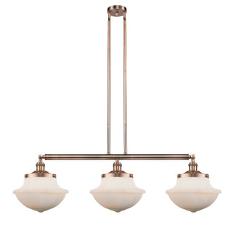 manufacturer_finish:Antique Copper|manufacturer_glass:Cased Matte White Large Oxford|light_output:220.00lm|color_temperature:2200K|cri:99
