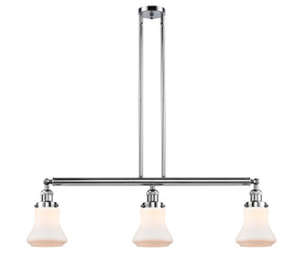 Innovations - 213-PC-G191 - Three Light Island Pendant - Franklin Restoration - Polished Chrome