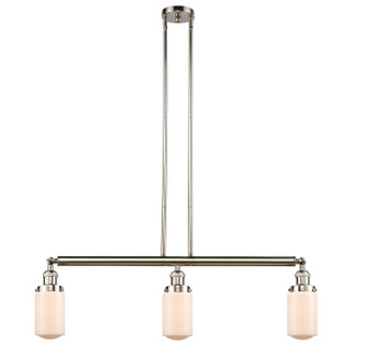 Innovations - 213-PN-G311-LED - LED Island Pendant - Franklin Restoration - Polished Nickel