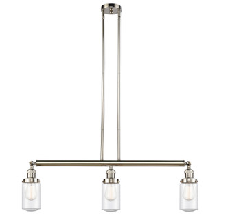 Innovations - 213-PN-G314-LED - LED Island Pendant - Franklin Restoration - Polished Nickel