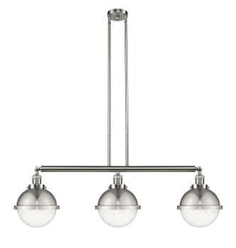 Innovations - 213-SN-HFS-84-SN - Three Light Island Pendant - Franklin Restoration - Brushed Satin Nickel