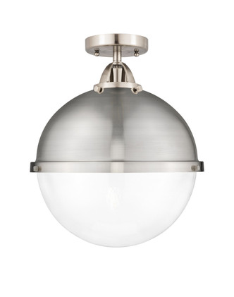 Innovations - 288-1C-SN-HFS-122-SN - One Light Semi-Flush Mount - Nouveau 2 - Brushed Satin Nickel