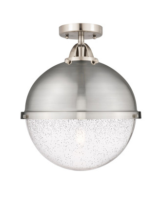 Innovations - 288-1C-SN-HFS-124-SN - One Light Semi-Flush Mount - Nouveau 2 - Brushed Satin Nickel