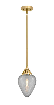Innovations - 288-1S-SG-G165-LED - LED Mini Pendant - Nouveau 2 - Satin Gold