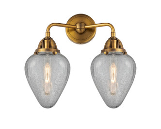 Innovations - 288-2W-BB-G165 - Two Light Bath Vanity - Nouveau 2 - Brushed Brass