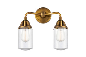 Innovations - 288-2W-BB-G314 - Two Light Bath Vanity - Nouveau 2 - Brushed Brass