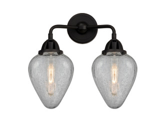 Innovations - 288-2W-BK-G165 - Two Light Bath Vanity - Nouveau 2 - Matte Black