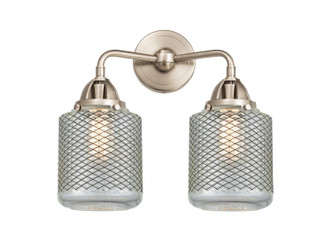 Innovations - 288-2W-SN-G262 - Two Light Bath Vanity - Nouveau 2 - Brushed Satin Nickel