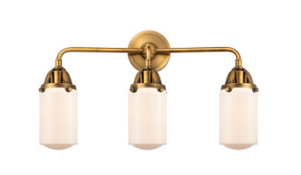Innovations - 288-3W-BB-G311 - Three Light Bath Vanity - Nouveau 2 - Brushed Brass