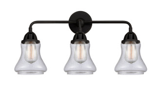 Innovations - 288-3W-BK-G194 - Three Light Bath Vanity - Nouveau 2 - Matte Black