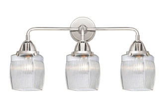 Innovations - 288-3W-PC-G302 - Three Light Bath Vanity - Nouveau 2 - Polished Chrome