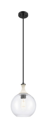 Innovations - 415-1SR-BK-G122-10 - One Light Mini Pendant - Ballston - Matte Black