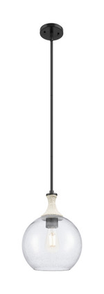 Innovations - 415-1SR-BK-G124-10 - One Light Mini Pendant - Ballston - Matte Black