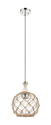 Innovations - 415-1SR-PN-G122-10RB - One Light Mini Pendant - Ballston - Polished Nickel