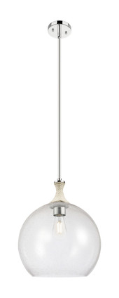 Innovations - 415-1SR-PN-G124-14 - One Light Pendant - Ballston - Polished Nickel