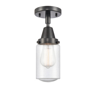 Innovations - 447-1C-BK-G314-LED - LED Flush Mount - Caden - Matte Black