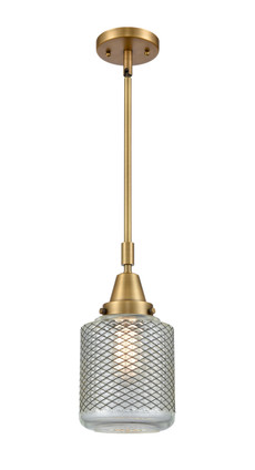 Innovations - 447-1S-BB-G262-LED - LED Mini Pendant - Caden - Brushed Brass