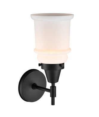 manufacturer_finish:Matte Black|manufacturer_glass:Cased Matte White Large Canton|light_output:220.00lm|color_temperature:2200K|cri:99