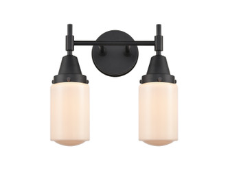 Innovations - 447-2W-BK-G311 - Two Light Bath Vanity - Caden - Matte Black