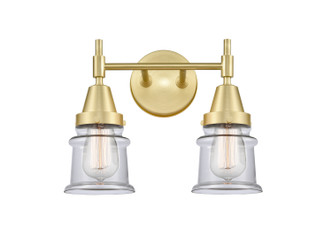 Innovations - 447-2W-SB-G182S - Two Light Bath Vanity - Satin Brass