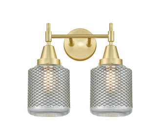 Innovations - 447-2W-SB-G262 - Two Light Bath Vanity - Satin Brass