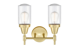 Two Light Bath Vanity (447-2W-SB-G314)