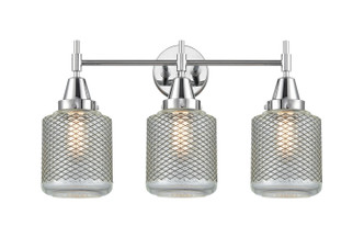 Innovations - 447-3W-PC-G262 - Three Light Bath Vanity - Caden - Polished Chrome