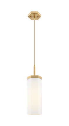 Innovations - 463-1P-BB-G463-12WH - One Light Pendant - Downtown Urban - Brushed Brass