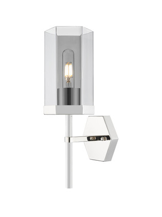 Innovations - 463-1W-PN-G463-8SM - One Light Wall Sconce - Downtown Urban - Polished Nickel