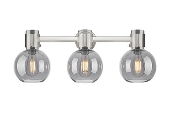 Innovations - 464-3W-SN-G464B-7SM - Three Light Bath Vanity - Downtown Urban - Brushed Satin Nickel