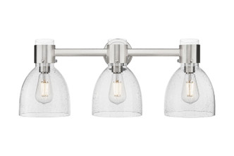 Innovations - 464-3W-SN-G464D-7SDY - Three Light Bath Vanity - Downtown Urban - Satin Nickel