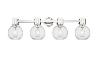 Innovations - 464-4W-PN-G464B-7SDY - Four Light Bath Vanity - Downtown Urban - Polished Nickel