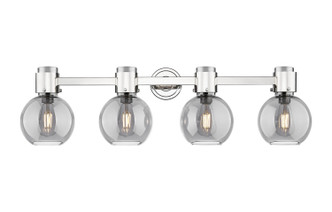 Innovations - 464-4W-PN-G464B-7SM - Four Light Bath Vanity - Downtown Urban - Polished Nickel