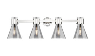 Innovations - 464-4W-PN-G464C-7SM - Four Light Bath Vanity - Downtown Urban - Polished Nickel