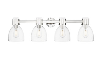Innovations - 464-4W-PN-G464D-7CL - Four Light Bath Vanity - Downtown Urban - Polished Nickel