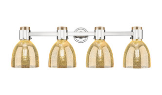 Innovations - 464-4W-PN-G464D-7ME - Four Light Bath Vanity - Downtown Urban - Polished Nickel
