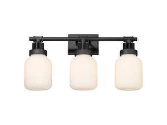 Innovations - 472-3W-WZ-G472-6WH - LED Bath Vanity - Downtown Urban - Weathered Zinc