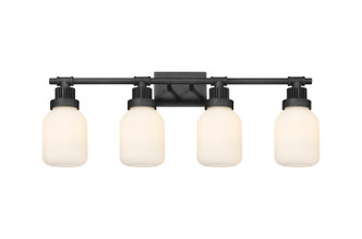 Innovations - 472-4W-WZ-G472-6WH - LED Bath Vanity - Downtown Urban - Weathered Zinc