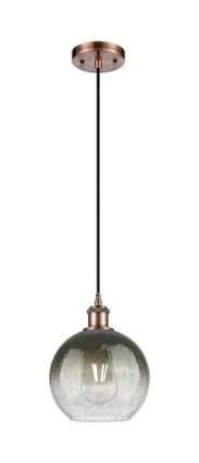 Innovations - 516-1P-AC-G483-8SL - One Light Mini Pendant - Ballston - Antique Copper