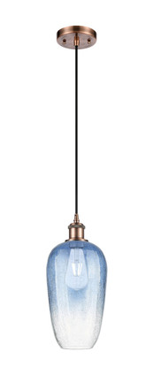 Innovations - 516-1P-AC-G484-7SB - One Light Mini Pendant - Ballston - Antique Copper