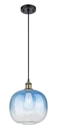 Innovations - 516-1P-BAB-G481-10SB - One Light Mini Pendant - Ballston - Black Antique Brass