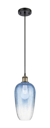 Innovations - 516-1P-BAB-G484-7SB - One Light Mini Pendant - Ballston - Black Antique Brass