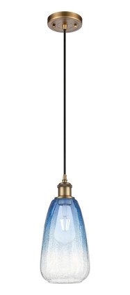 Innovations - 516-1P-BB-G480-6SB - One Light Mini Pendant - Ballston - Brushed Brass